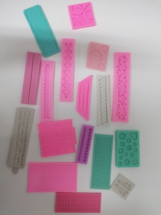 Moldes silicone diversos para cake design437280201025802244