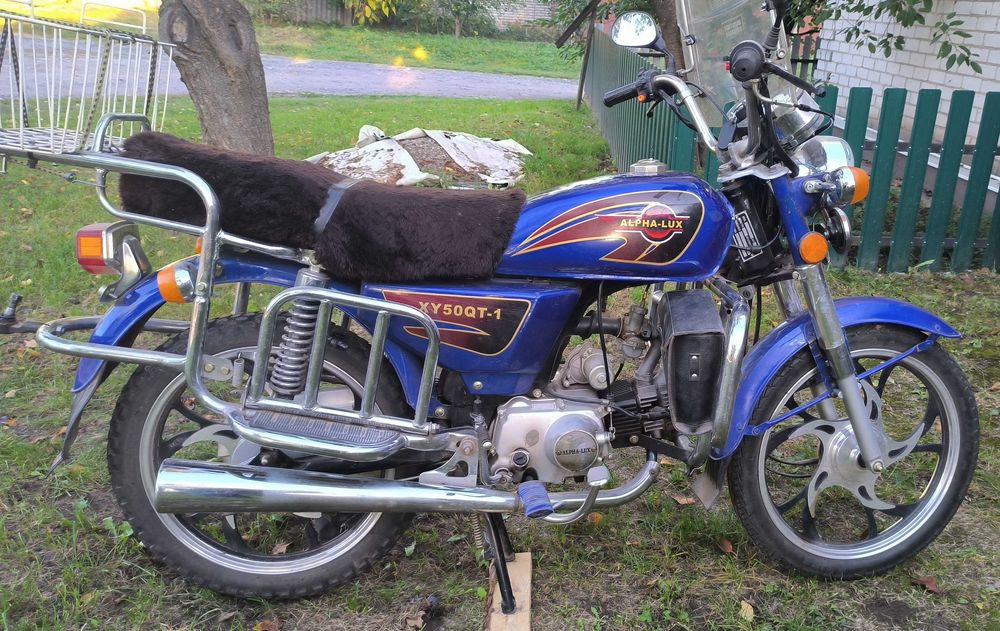 мопед Alpha Lux Альфа люкс