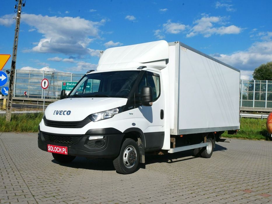 Iveco Daily 35C14  VI 5-140 136KM Gaz CNG oryg. Kontener +Winda -Kraj -VAT 23% Brutto