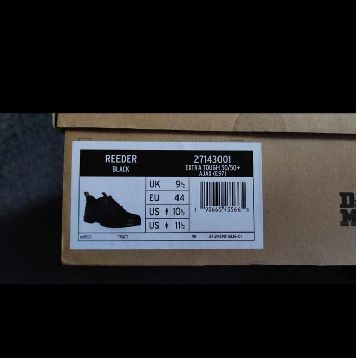 Półbuty dr Martens Reeder