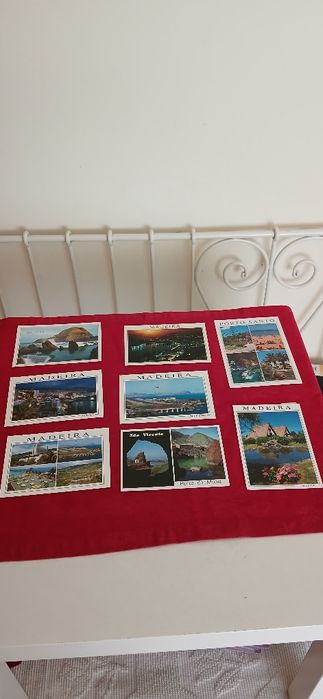 8 postais da Madeira, antigos