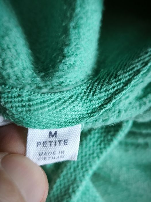 GAP bluza damska z kapturem M petite seledyn