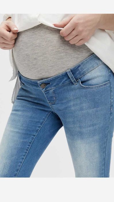 Calças de ganga Slimfit Mamalicious