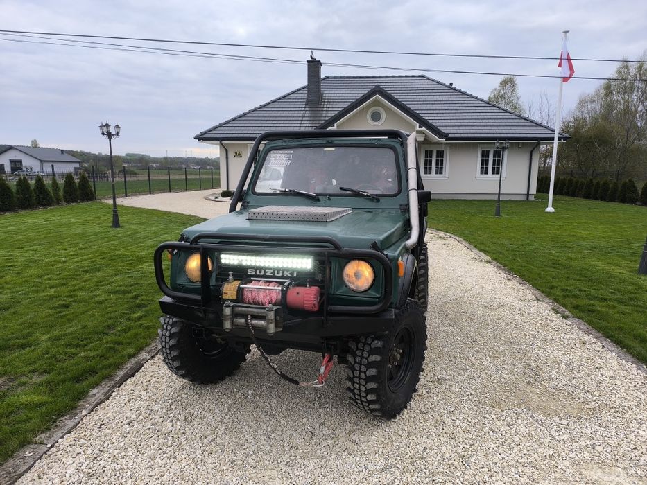 Suzuki samurai 1.6 BMW M40 na sprężynach