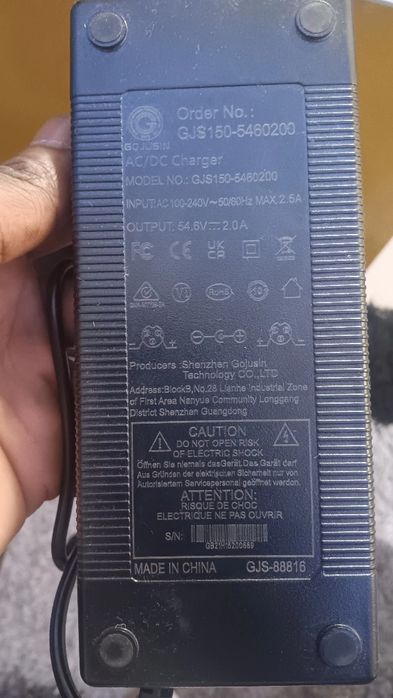 Carregador da Trotinet64751305488769123