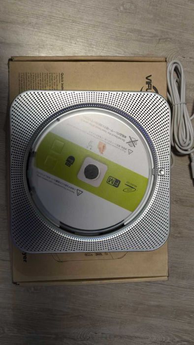 Nowe DVD Radio Przenośne Naścienne USB Bluetooth MP3 Pilot Na Prezent