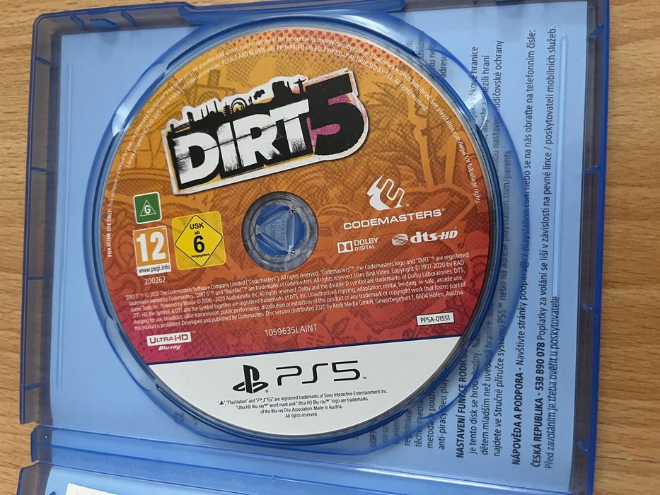 Dirt 5 Na Ps5 STan Idealny