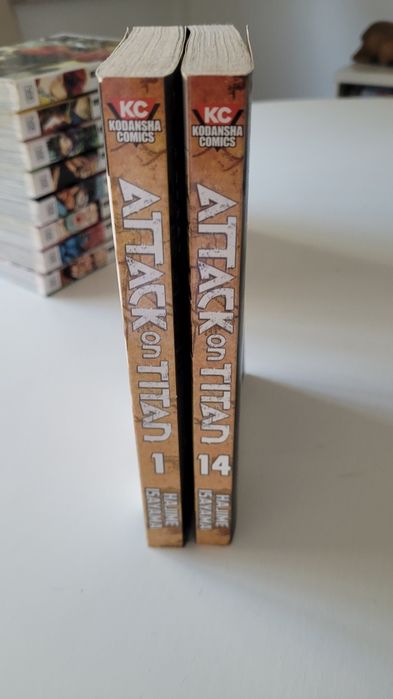 Mangas Attack on Titan