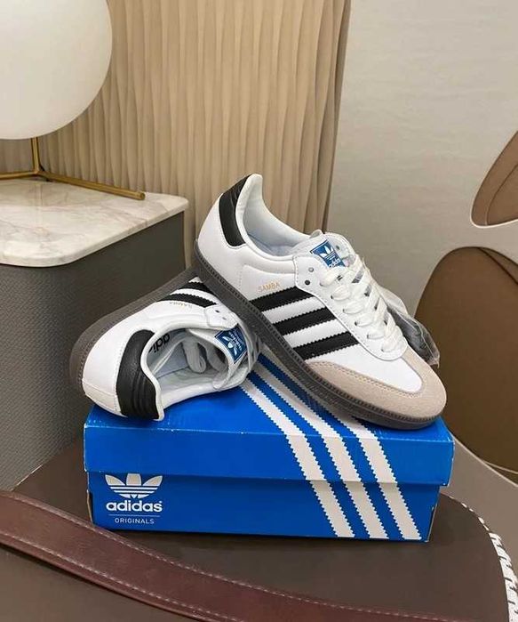 Adidas Samba bialo czarne damskie meskie sneakersy BESTSELLER R.39