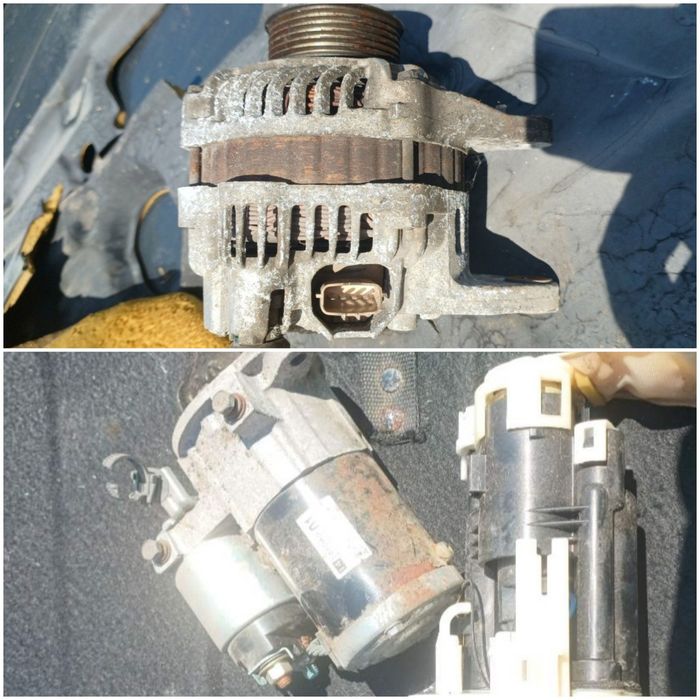 Митсубиши митсубиси лайнер 9 аутлендыр 1 генератор компрессор кандёра