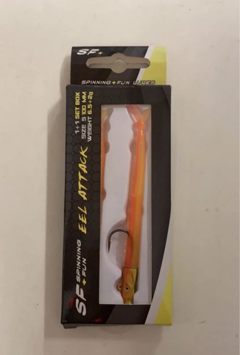 Amostras de pesca Eel Attack Seika