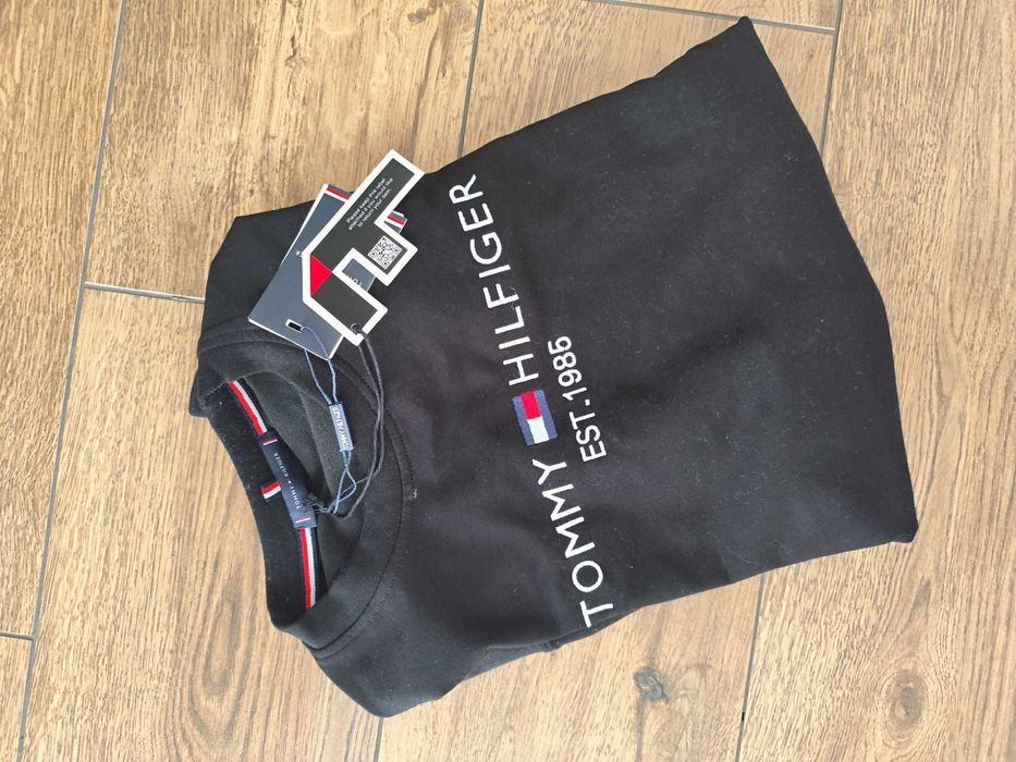 Nowa męska bluza Tommy Hilfiger xl czarna bawelna