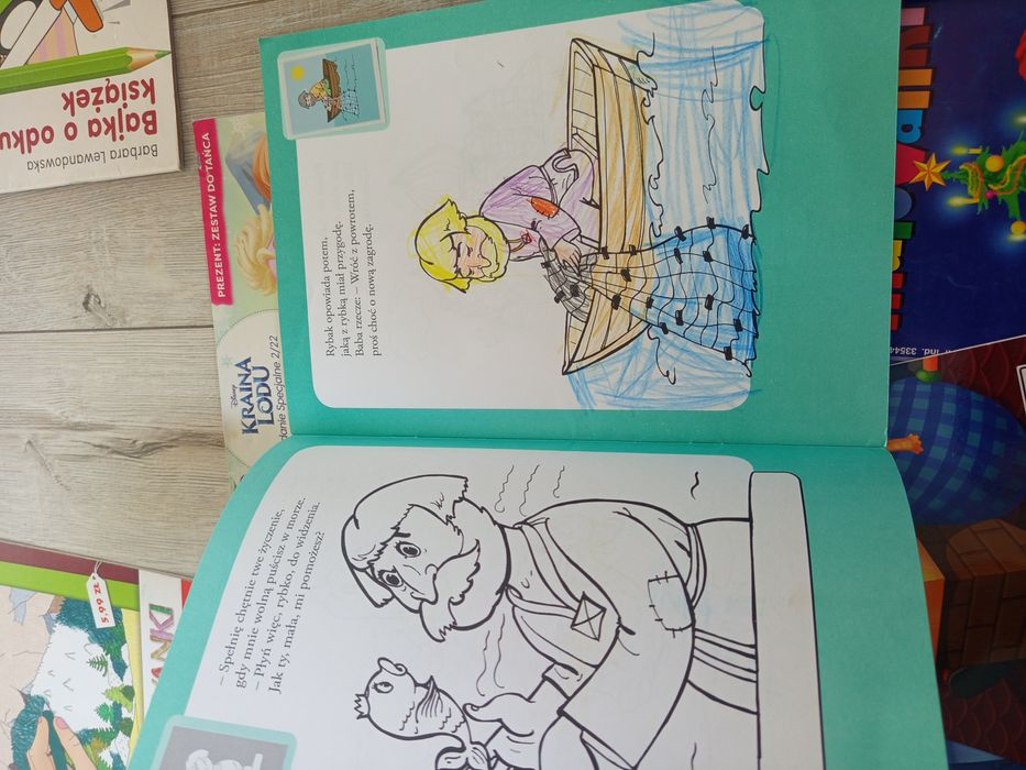 Zestaw kolorowanek dla dzieci 11 sztuk