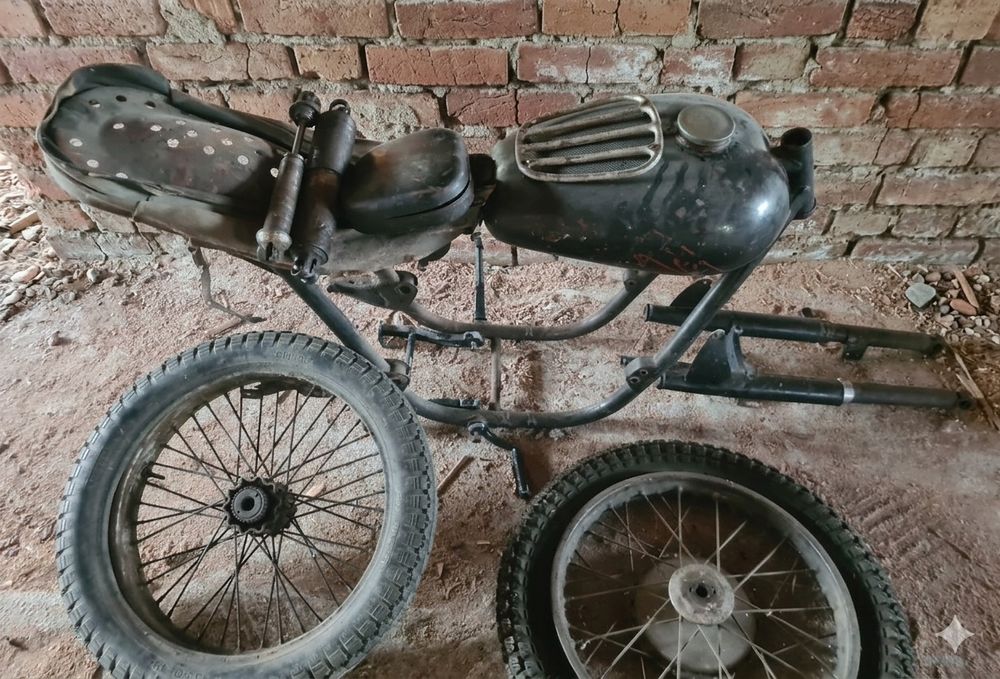 Junak m07 1958r rama kola zbiornik puszki shl m04 wfm wsk