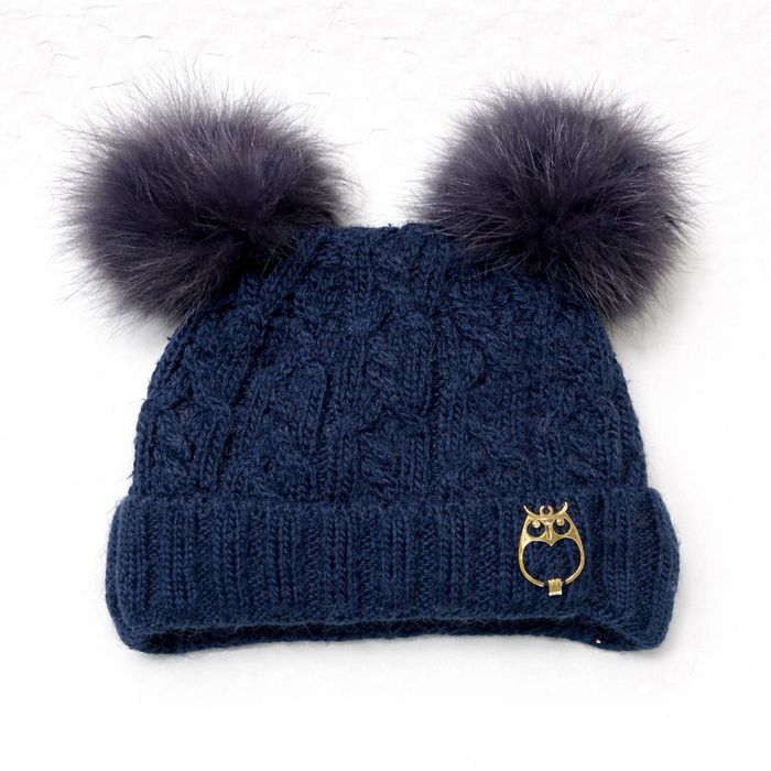 Вязаная шапка для девочки 10-12 лет