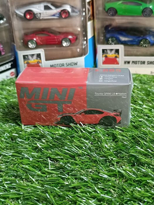 Mini GT Toyota GR86 LB Nation Red