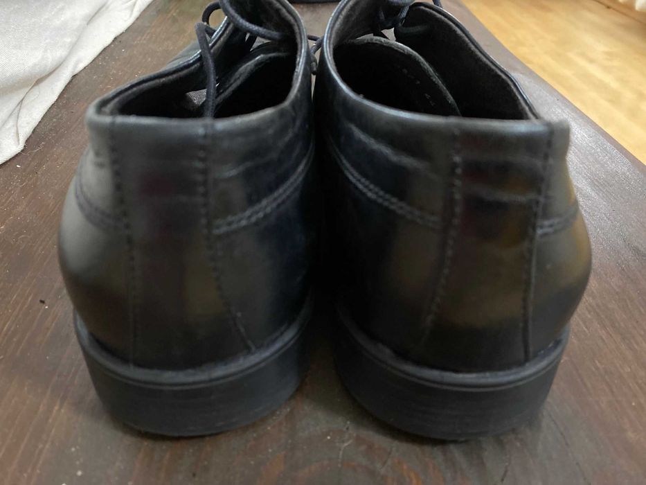 Шкіряні туфлі чорні (розм. 44 (29 см))