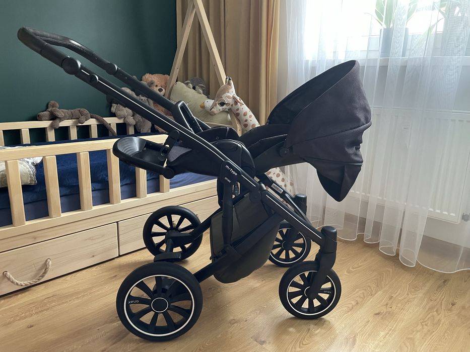 Wózek 2w1 Anex M/type Dark Forest gondola / spacerówka - stan idealny