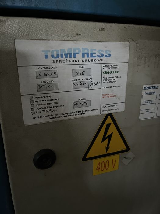 Kompresor sprężarka COMPAIR Demag Delcos 1000