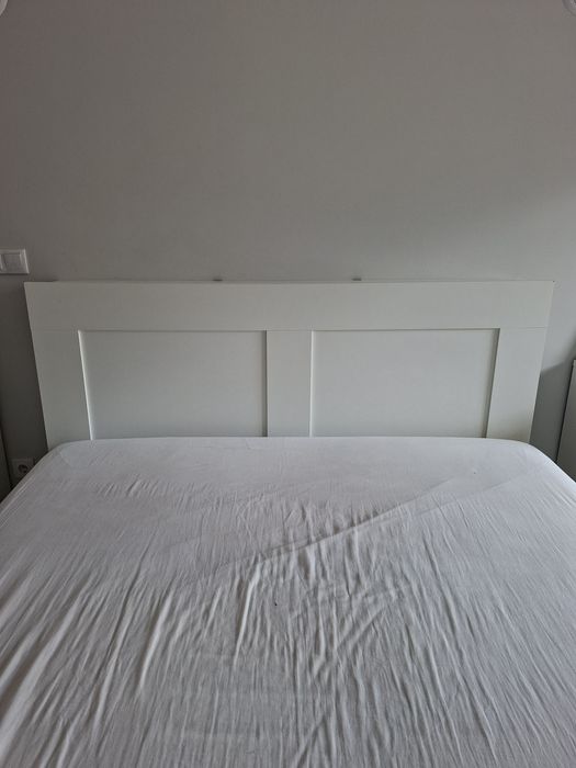 Cama C/ 4 Gavetas, estrado e cabeceira BRIMNES