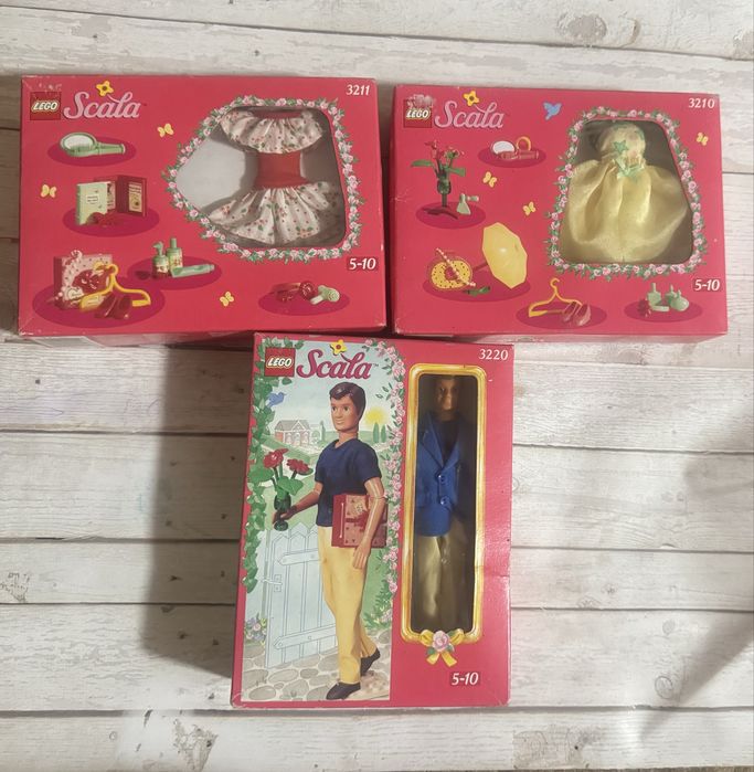 Вінтажні набори лего скала lego scala рідкісні,1998 рік