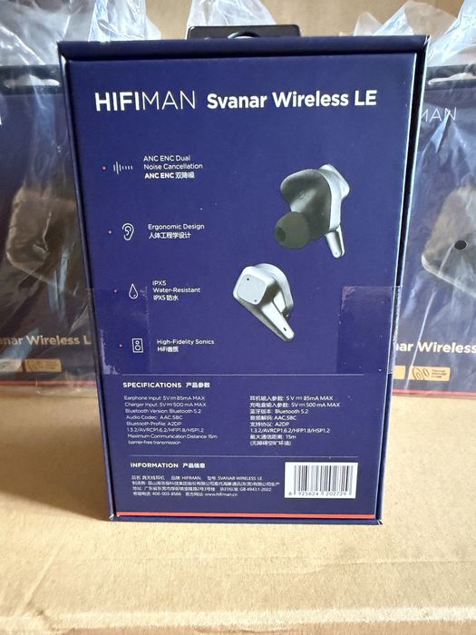 HiFiMAN Svanar Wireless LE NEW • LDAC • R2R DAC • Оригинал • Запечатані