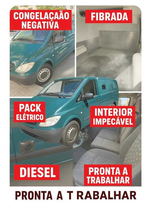 Mercedes Refrigerada — Pronta para Trabalhar! Oportunidade Imperdível