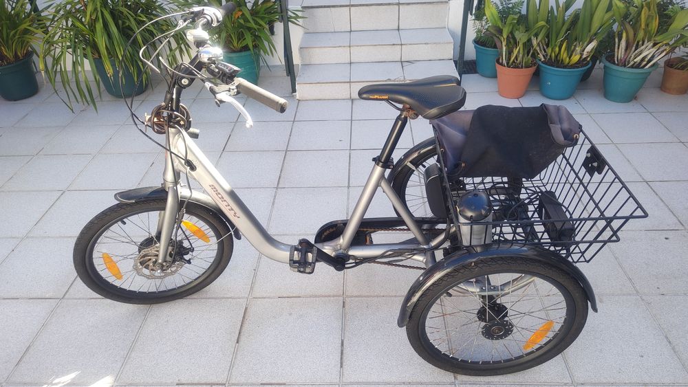 Bicicleta elétrica de 3 rodas Monty Jog