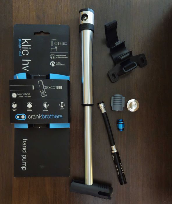 Pompka CRANKBROTHERS Klic HV - używana w super stanie