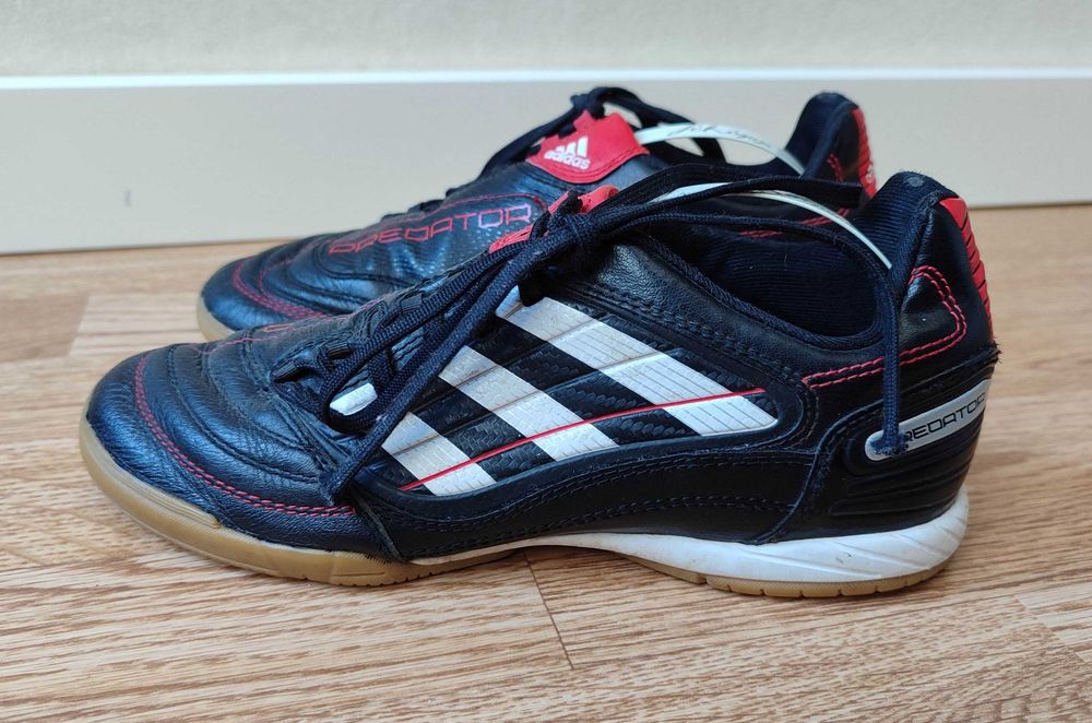 Адідас Adidas кросівки для футболу, копи бутси з натуральної шкіри
