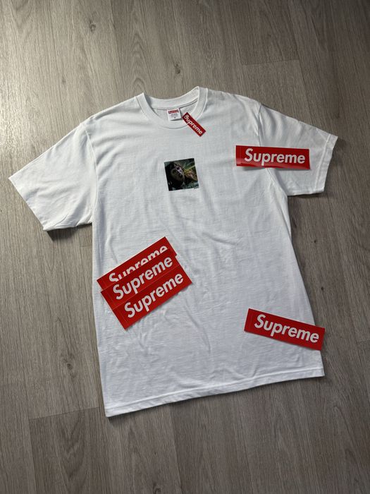 Supreme X The Exorcist Puke Tee White FW25 / Футболка Суприм Новая