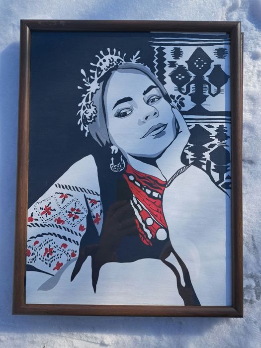 Картина Українка 30х40