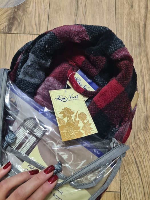 Набір халат і капці