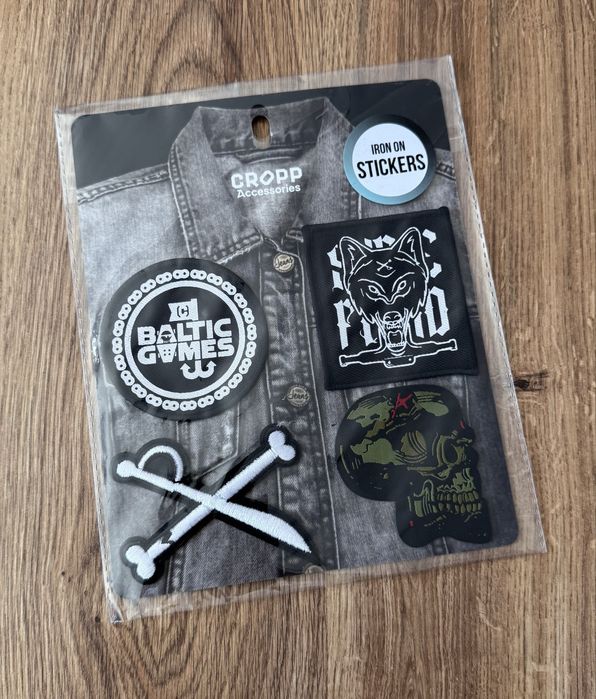 Naszywki Baltic Games Skate Bmx Rower Deskorolka Rock