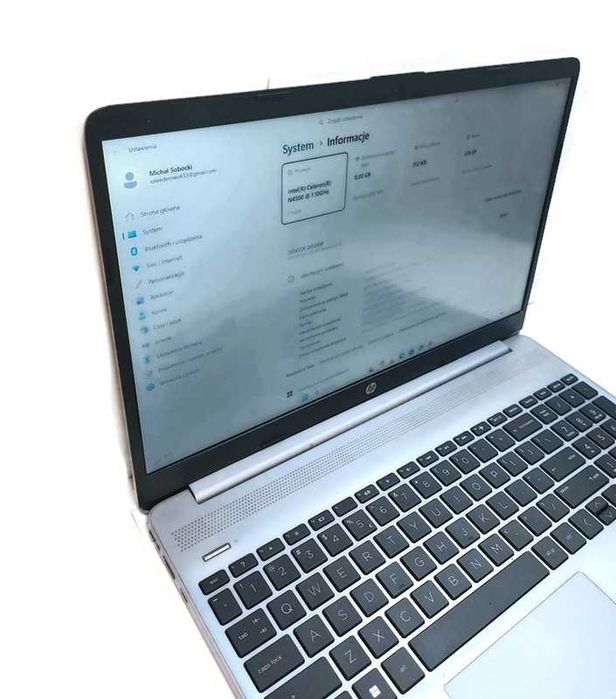 Laptop HP 250 G9 Celeron N4500 8gb 256gb SSD