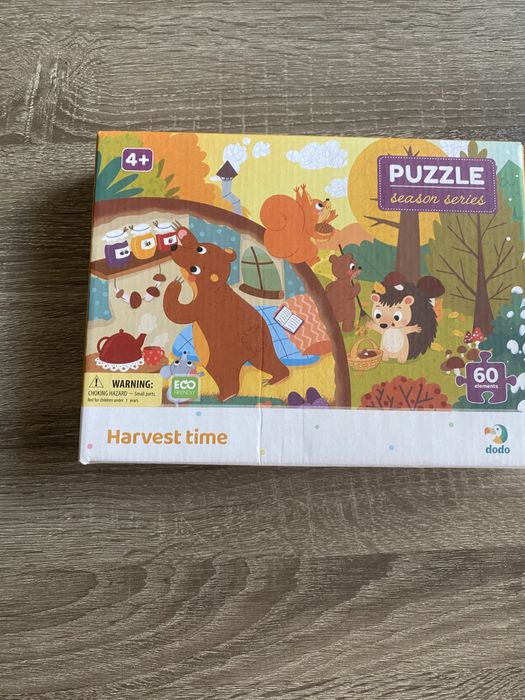 Продам набір 4 (чотирьох) дитячих пазлів dodo для діток  3+