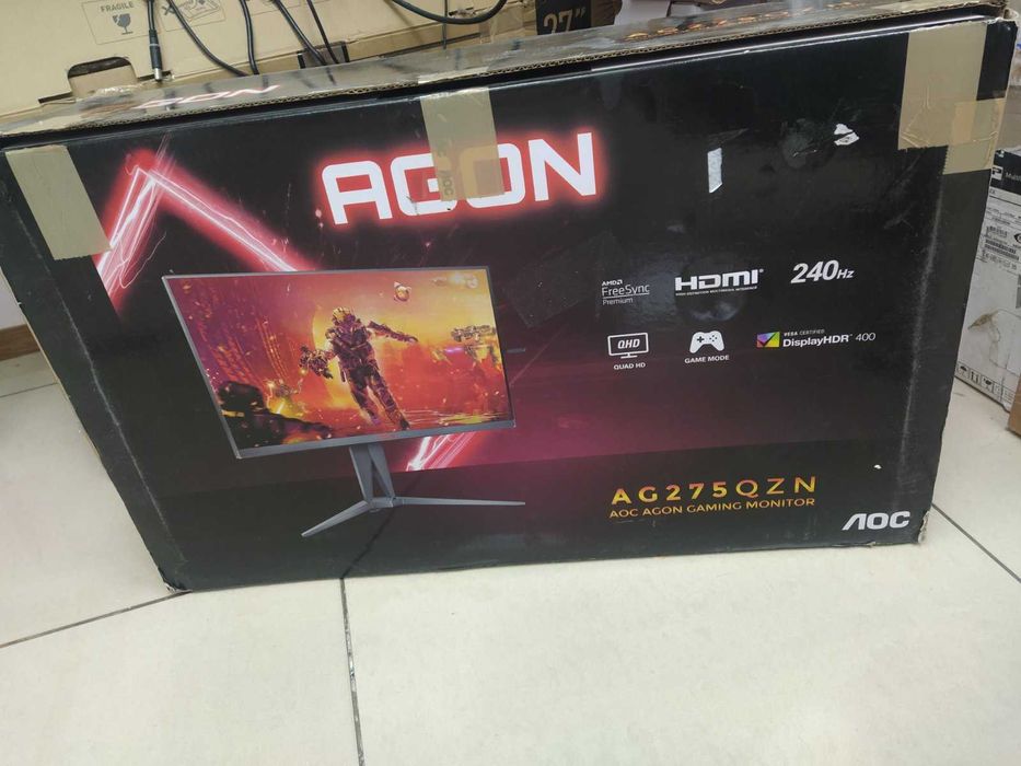Монітор AOC AGON Gaming - AG275QZN 27" QHD, 240 Гц Premium 2560 x 1440