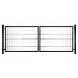 Brama panelowa 4m dwuskrzydłowa 3D