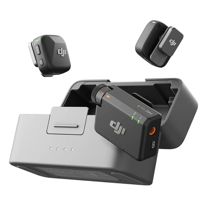 Мікрофонна радіосистема DJI Mic Mini (2TX + 1RX + Charging Case)