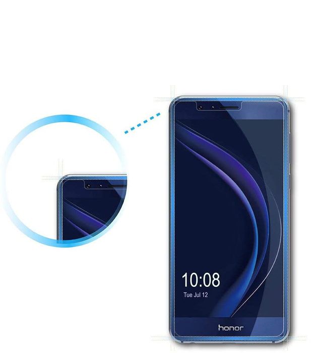 Szkło Hartowane Płaskie Do Huawei Honor 8