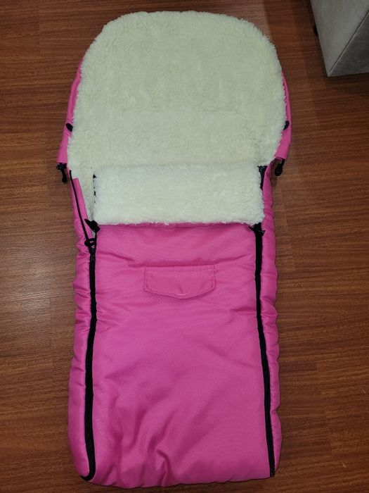 Кокон на овчині теплий