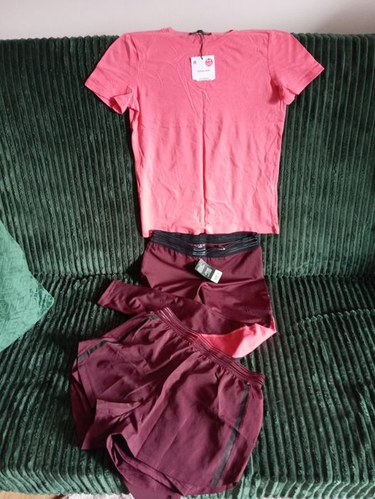 Strój fitness trzy częściowy