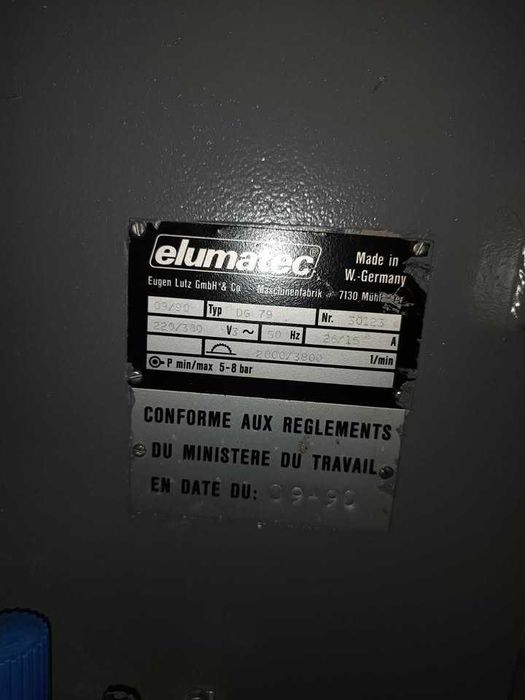 Máquina corte Alumínio automática Elumatec DISCO 380 TRIFÁSICA
