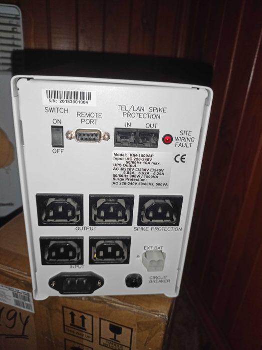 Безперебійник Powercom KIN-1500AP (24В)