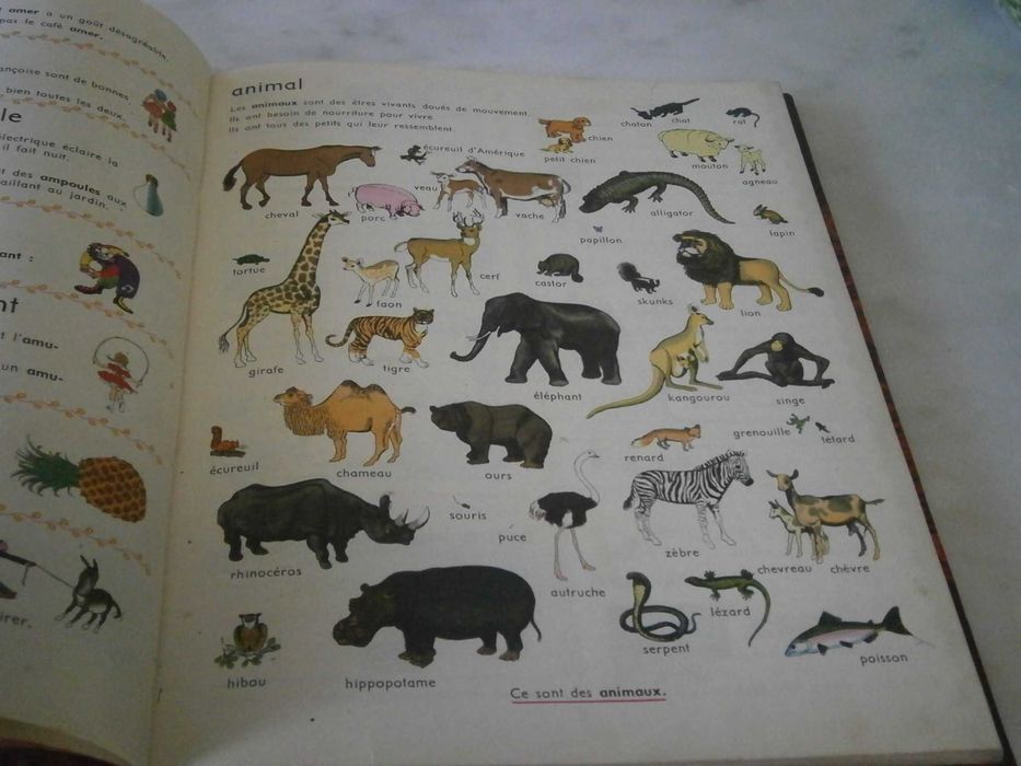 Dicionário “MON GRAND DICTIONNAIRE Français, ano 1944
