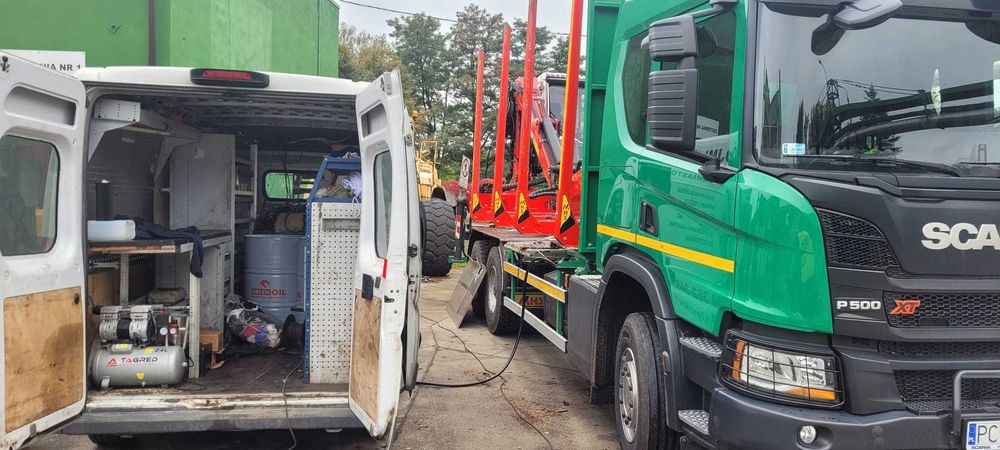 Serwis Hiab Trójmiasto, serwis mobilny, serwis stacjonarny