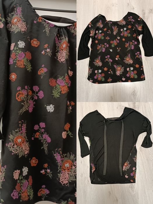 Bluzka Orsay kwiaty 3D na S / M / L ewentualnie L/XL