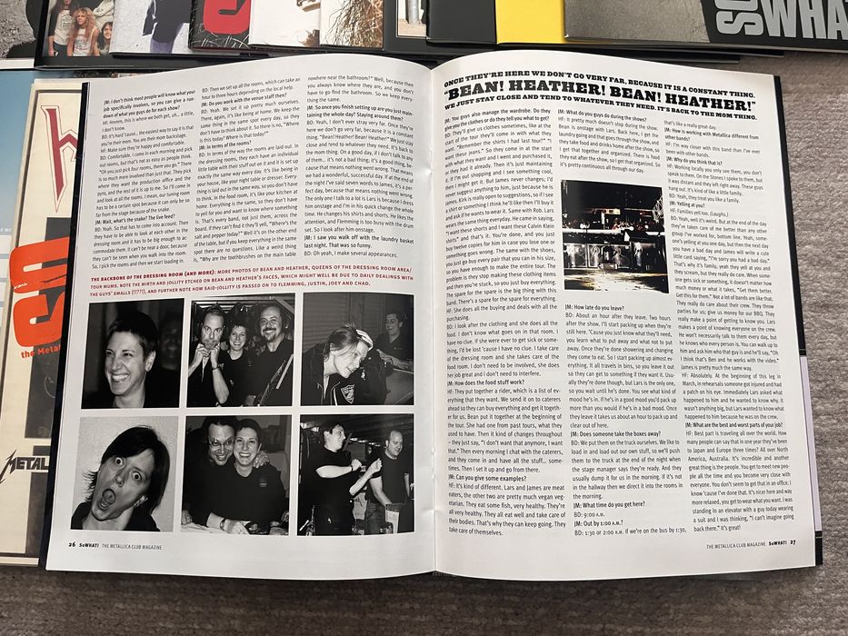 38 revistas So What! Revista oficial MetClub Metallica