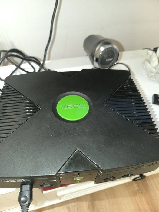 Xbox classica com chip modchip 500gb