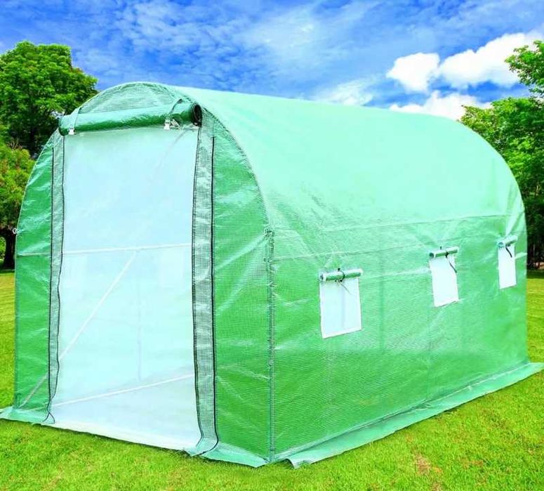 Польська садова теплиця. Плівка. Парник. Садовая теплица. Пленка.